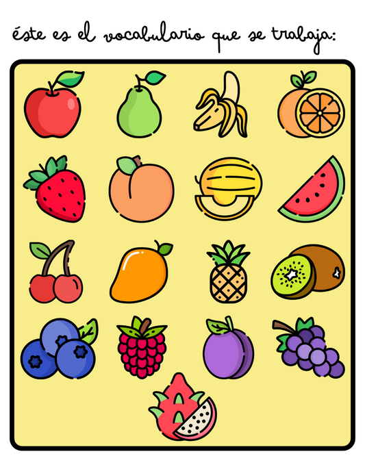 Flashcards: Fruits