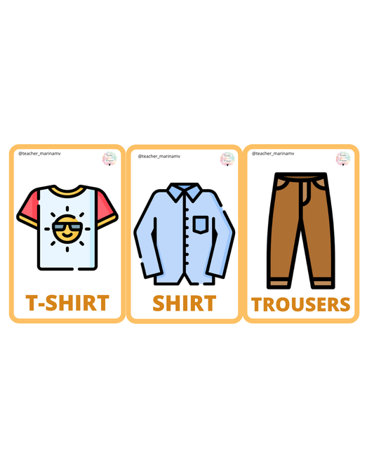 Flashcards: Clothes