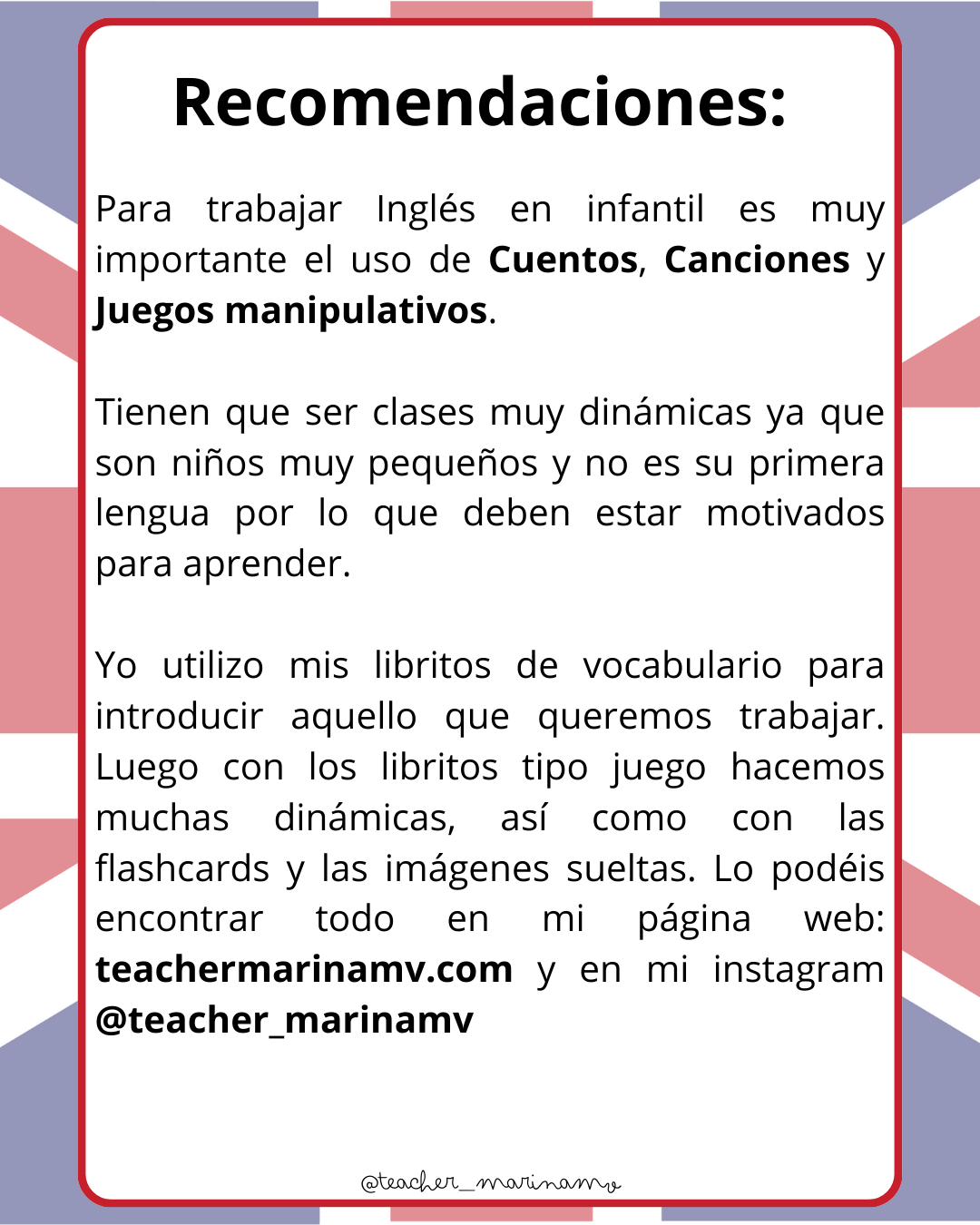 Libro de inglés para 3 años.