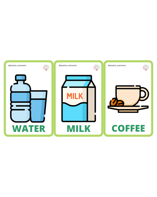 Flashcards: Drinks