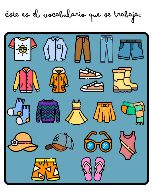 Flashcards: Clothes