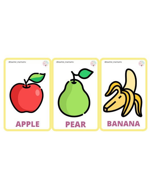 Flashcards: Fruits