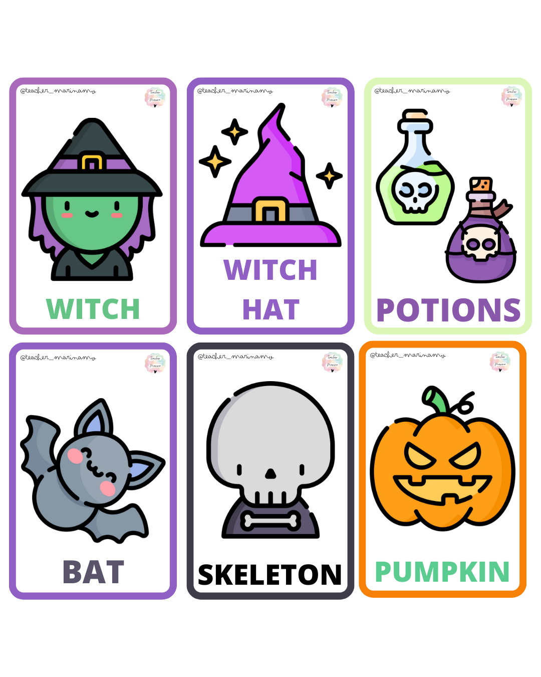 Flashcards: Halloween