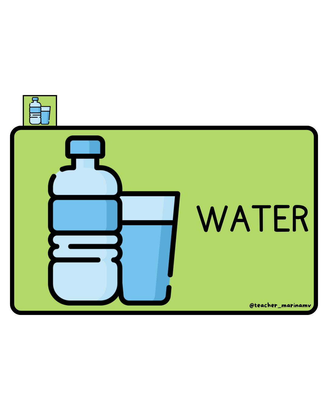 Librito de vocabulario: Drinks
