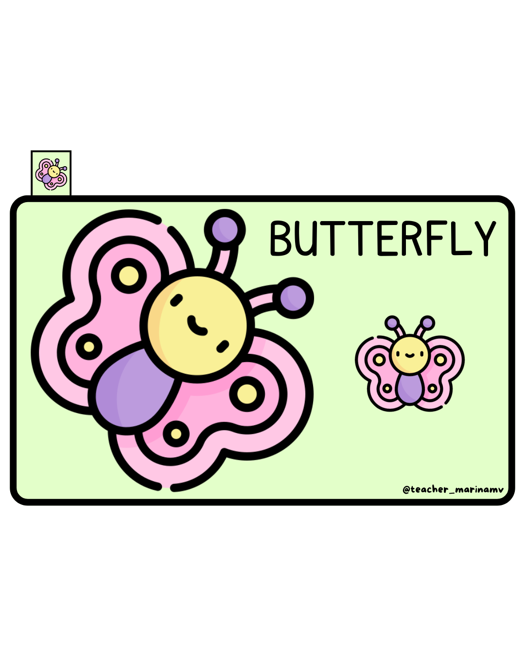 Librito de vocabulario: Bugs