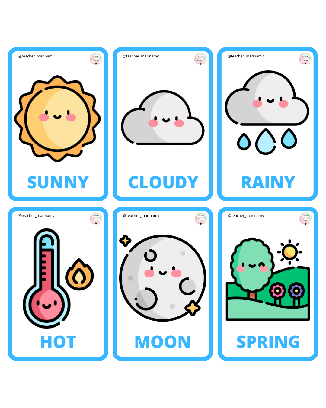 Flashcards: Weather