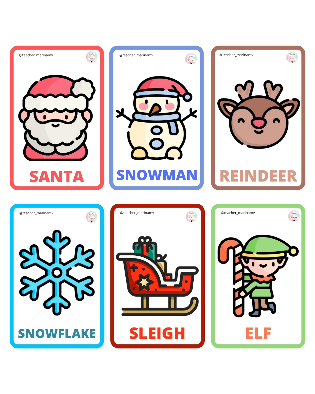 Flashcards: Christmas