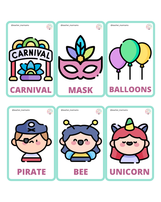Flashcards: Carnival